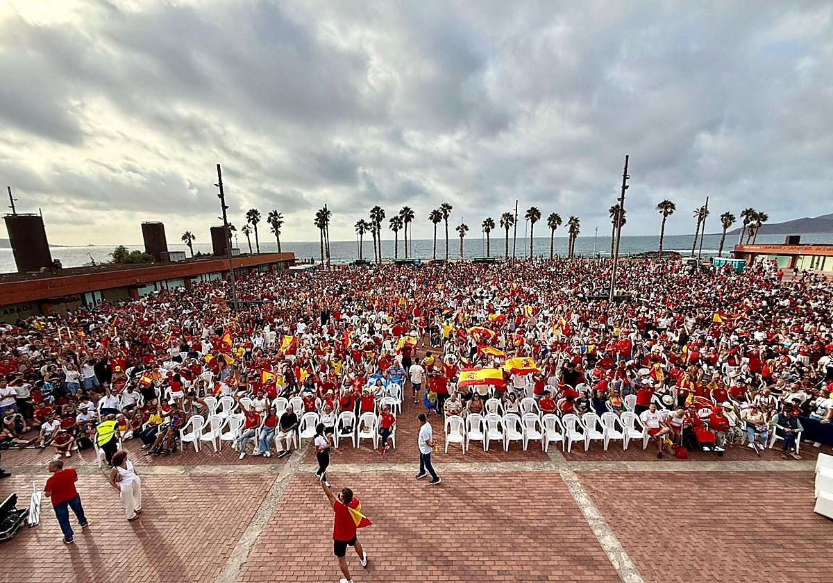 Gran ambiente para ver la final del Mundial en Gran Canaria – Canarias7