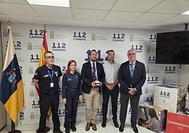 El 112 Canarias recibe un reconocimiento de la NASA por su contribución en el desarrollo del proyecto lunar Artemis.