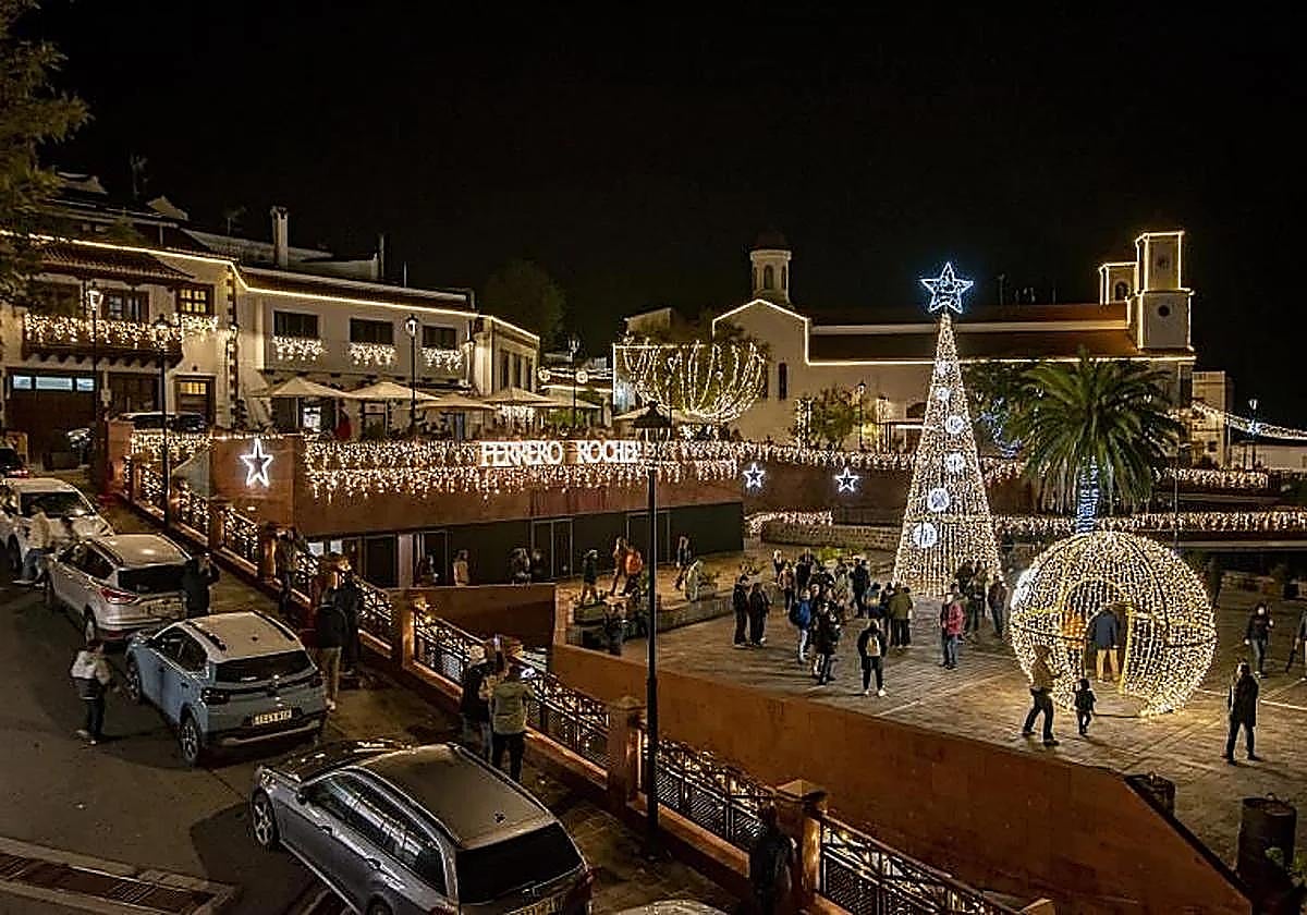 Tejeda volverá a lucir de oro estas navidades, desde el 28 de noviembre