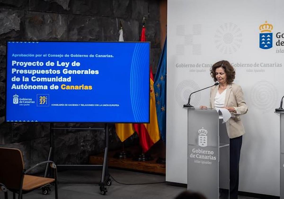 La bajada de los fondos europeos y la subida en personal condicionan las cuentas canarias de 2027