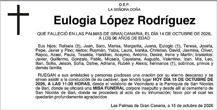 Eulogia López Rodríguez