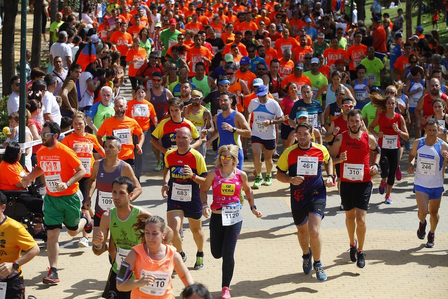 La 18 Carrera Urbana por la Integración en el Parque de Huelin, en imágenes