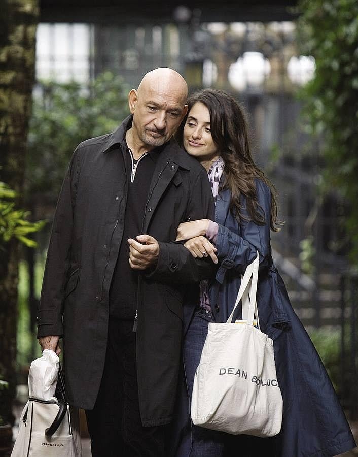 Penélope Cruz, junto a Ben Kingsley, en 'Elegy'.