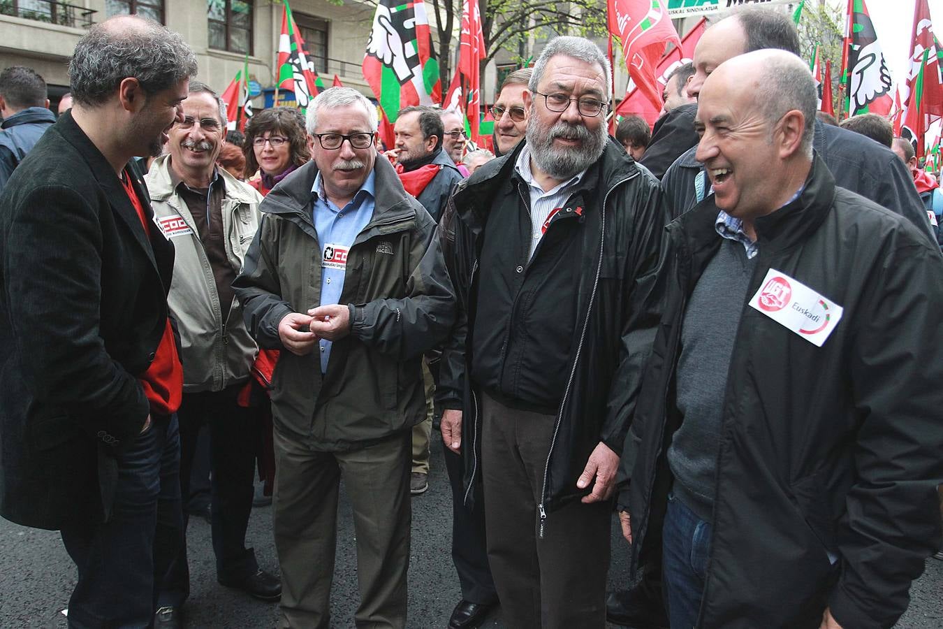 La marcha del Primero de Mayo, en imágenes