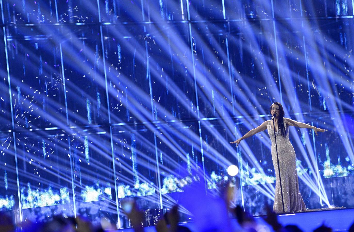 Ruth Lorenzo, espectacular durante su actuación