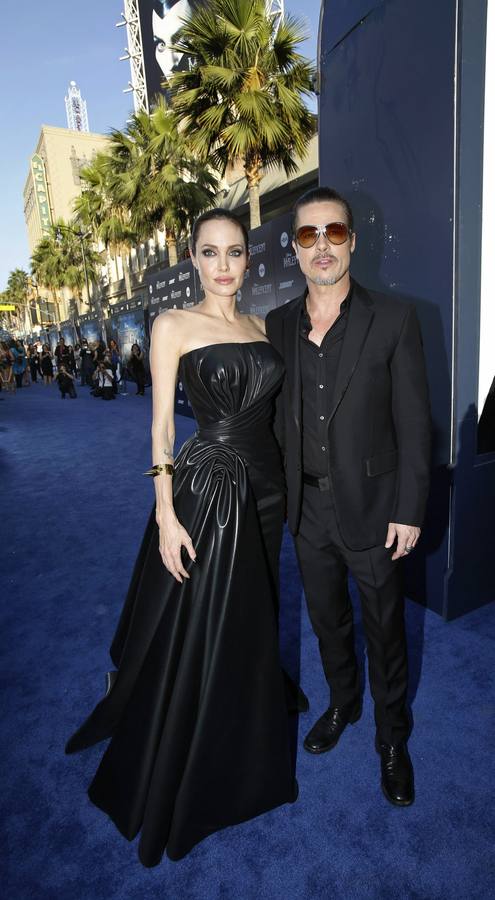 Brad Pitt y Angelina Jolie, en el estreno de &#039;Maléfica&#039;