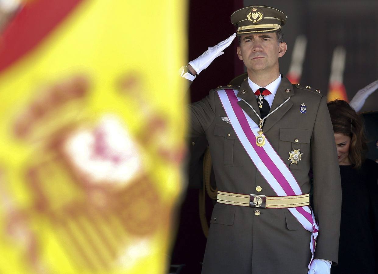 El primer acto del Rey y el Príncipe tras la abdicación