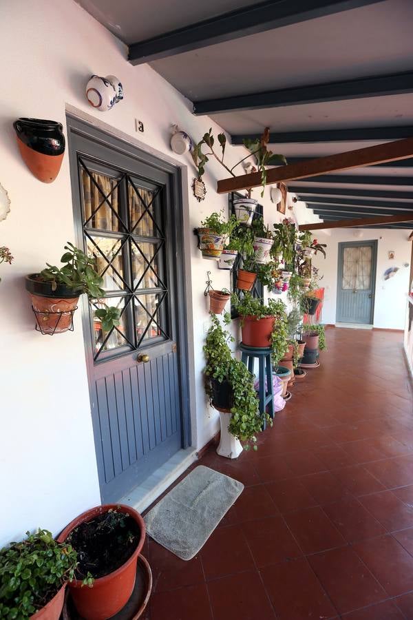 Puertas decoradas en el corralón de la calle Feijó.