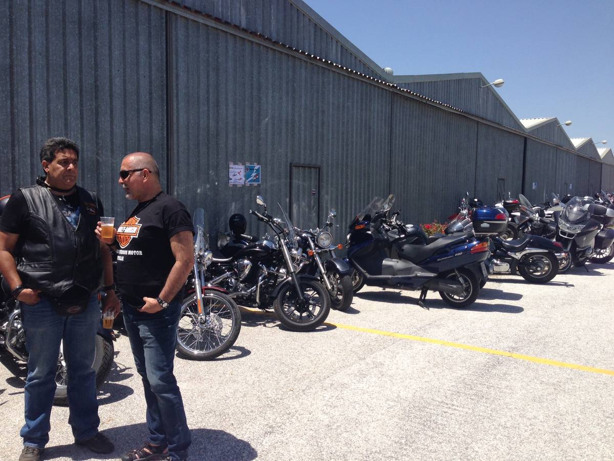 Las Harleys rugen por una buena causa