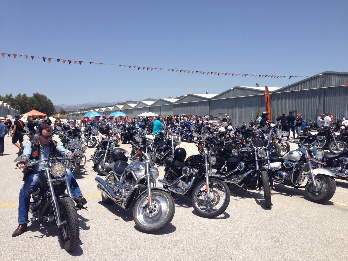 Las Harleys rugen por una buena causa