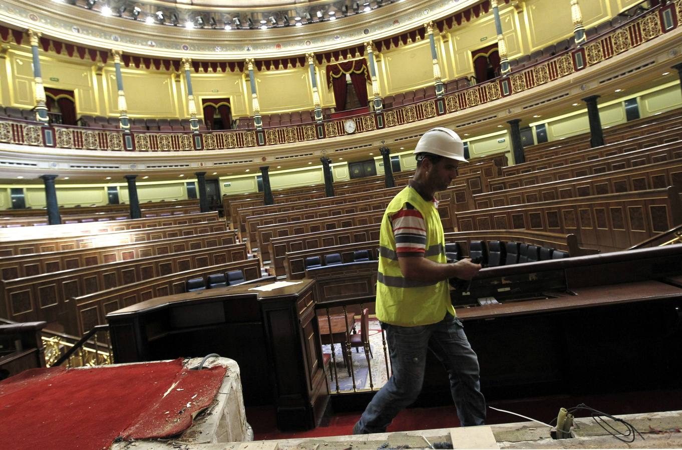 Las Cortes se preparan para la proclamación de Felipe VI