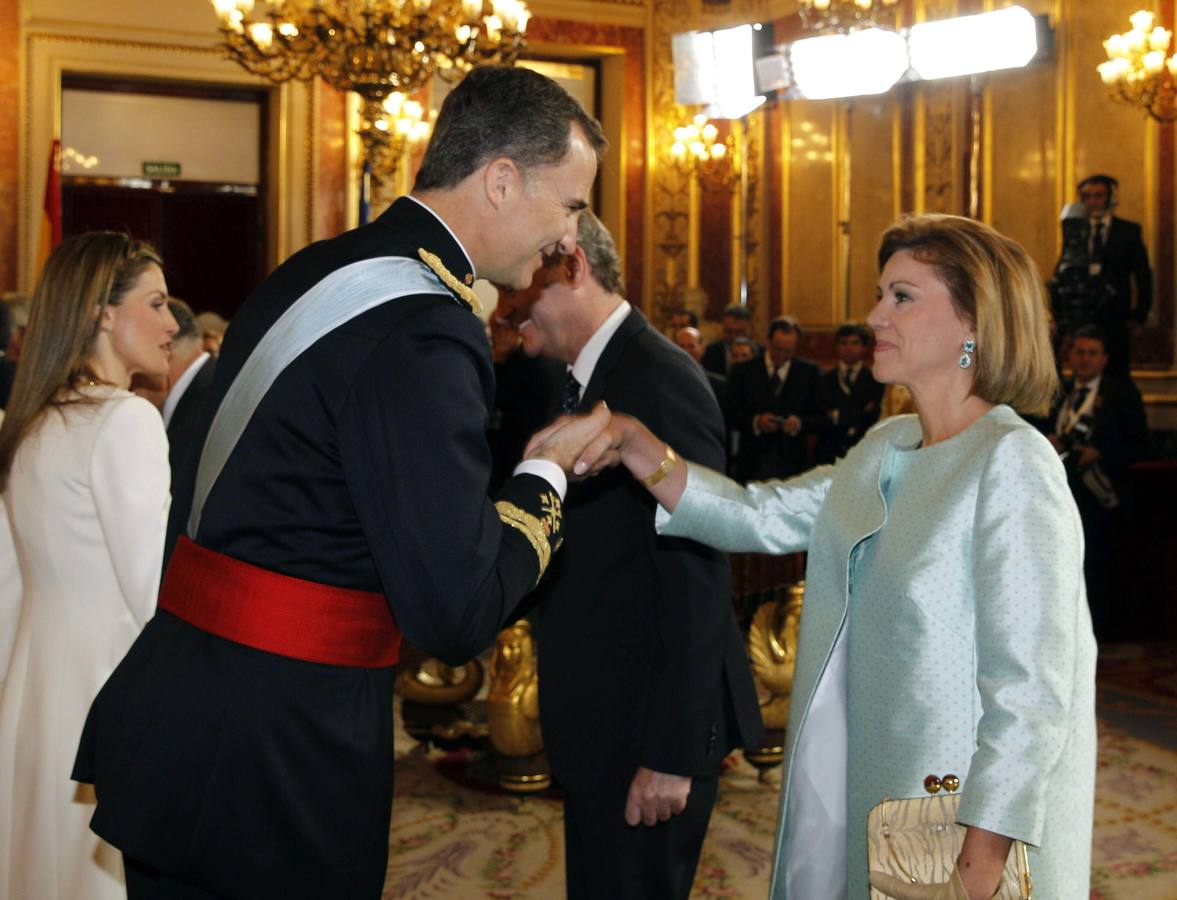 Recepción en el Palacio Real