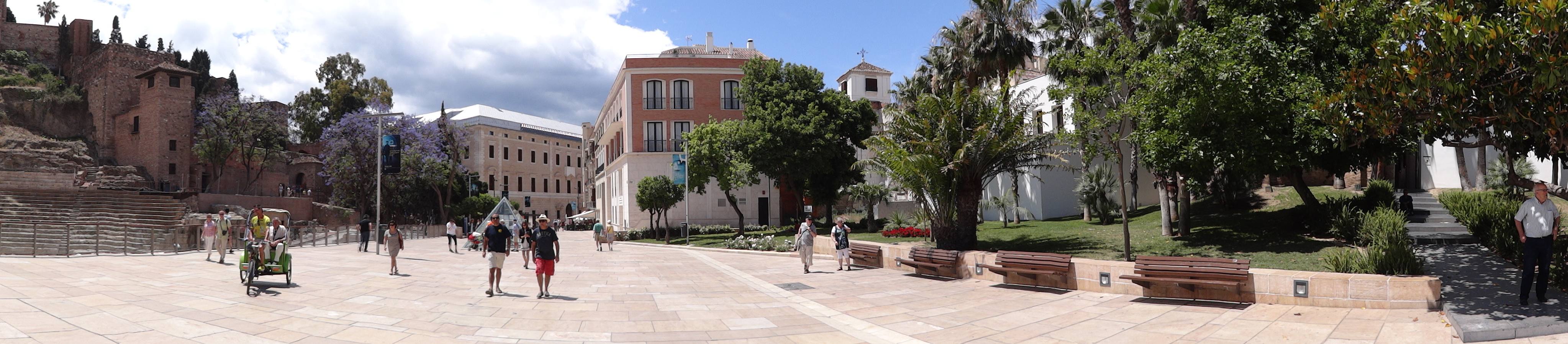 Málaga, a través de fotos panorámicas