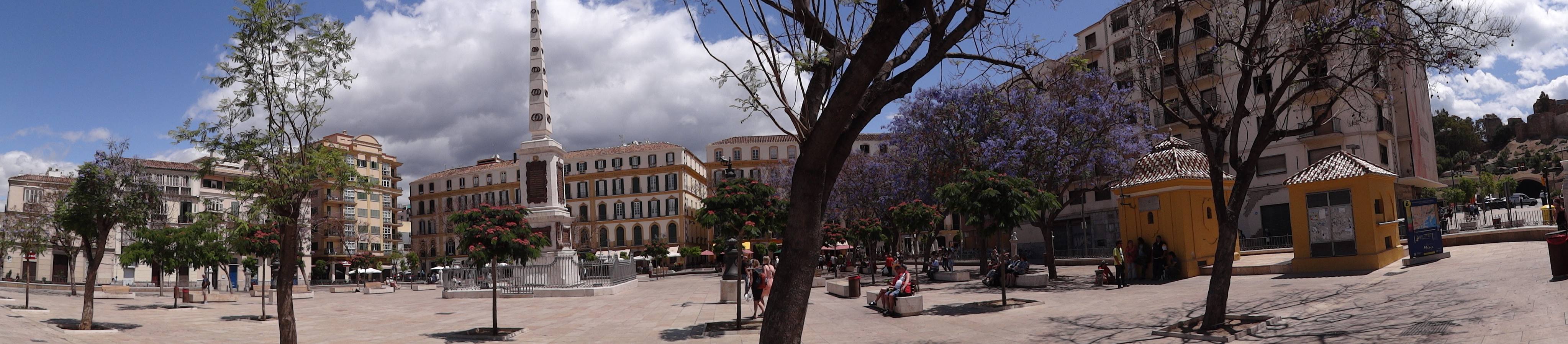 Málaga, a través de fotos panorámicas