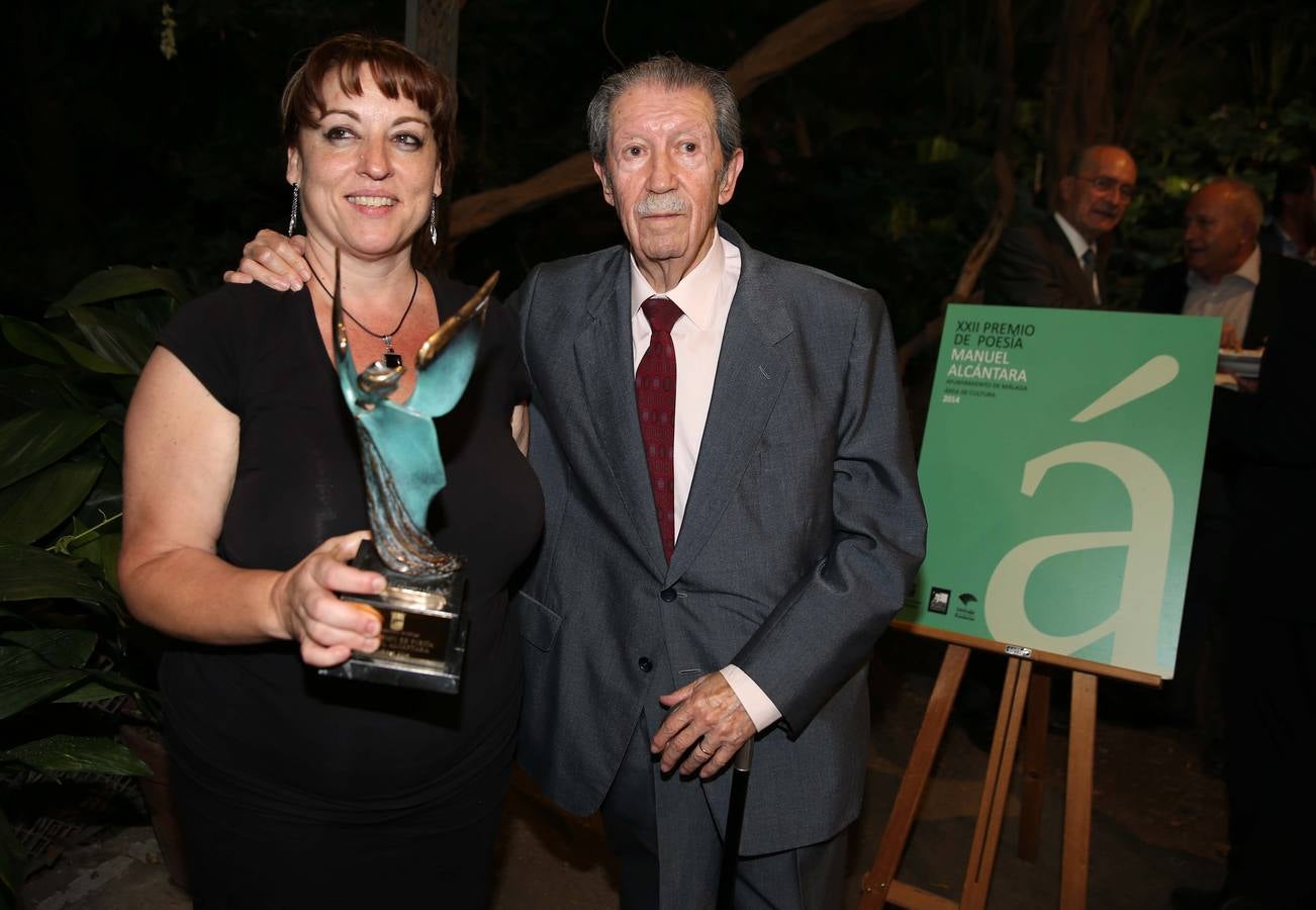 Entrega del XXII Premio de Poesía Manuel Alcántara