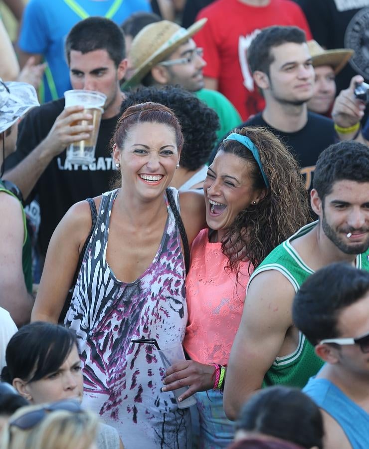 Dándolo todo en Torre del Mar