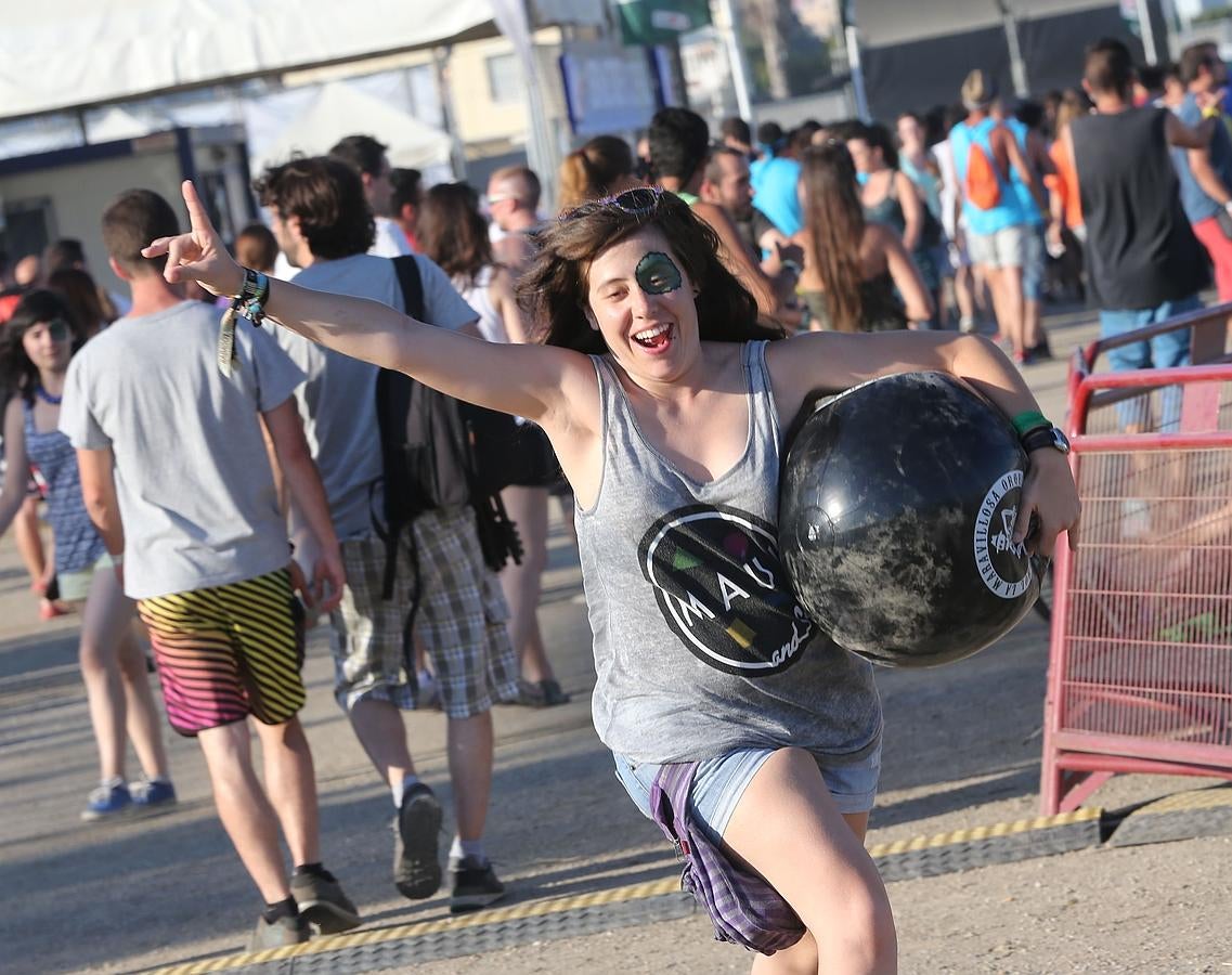 Dándolo todo en Torre del Mar