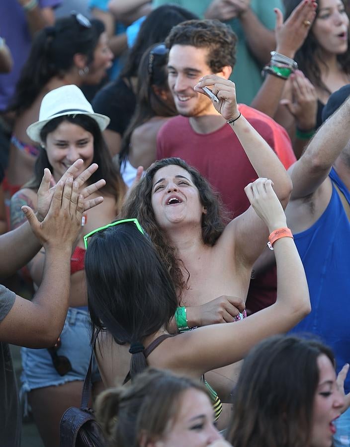 Dándolo todo en Torre del Mar