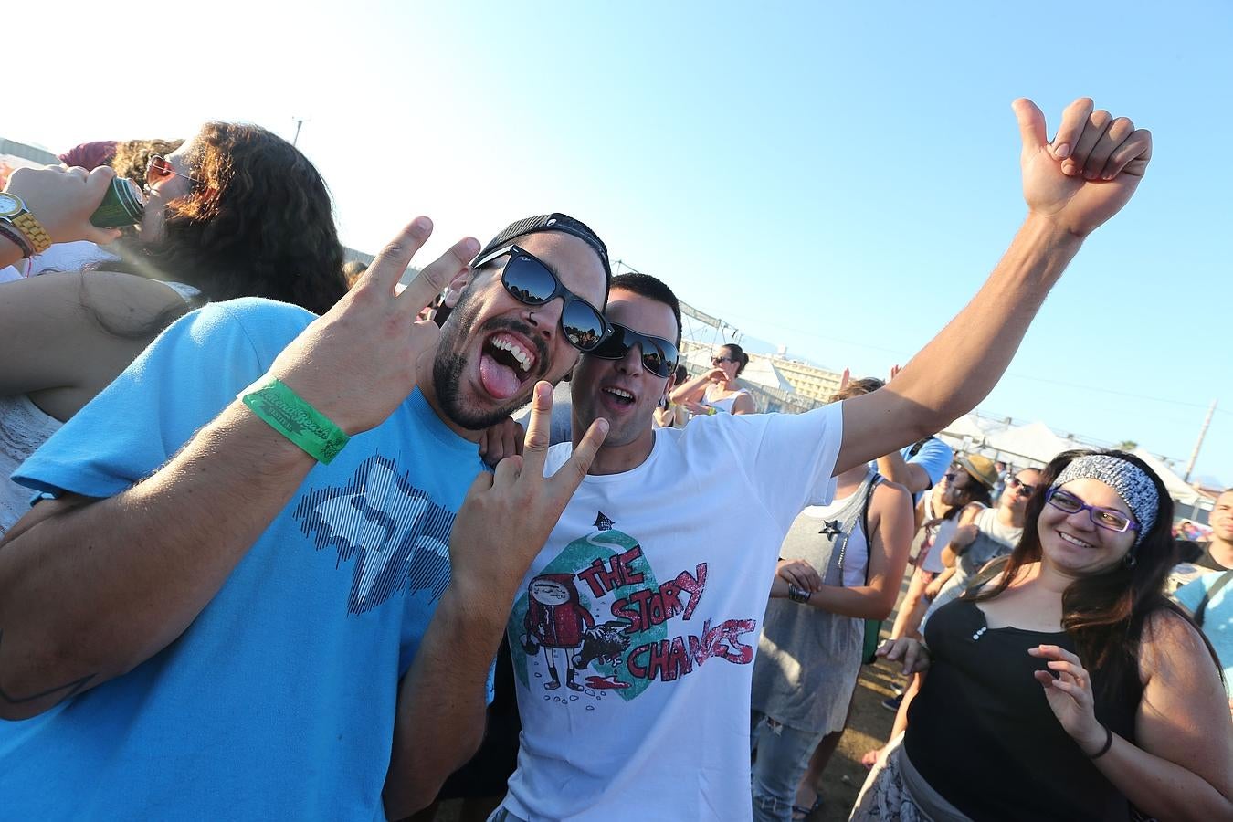 Dándolo todo en Torre del Mar