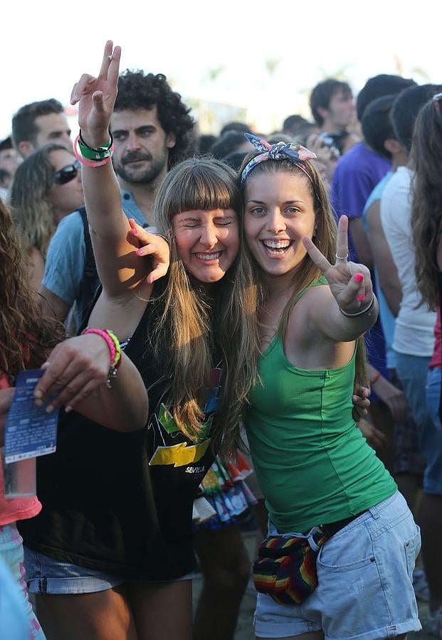 Dándolo todo en Torre del Mar