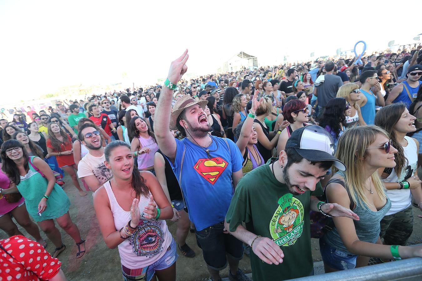 Dándolo todo en Torre del Mar