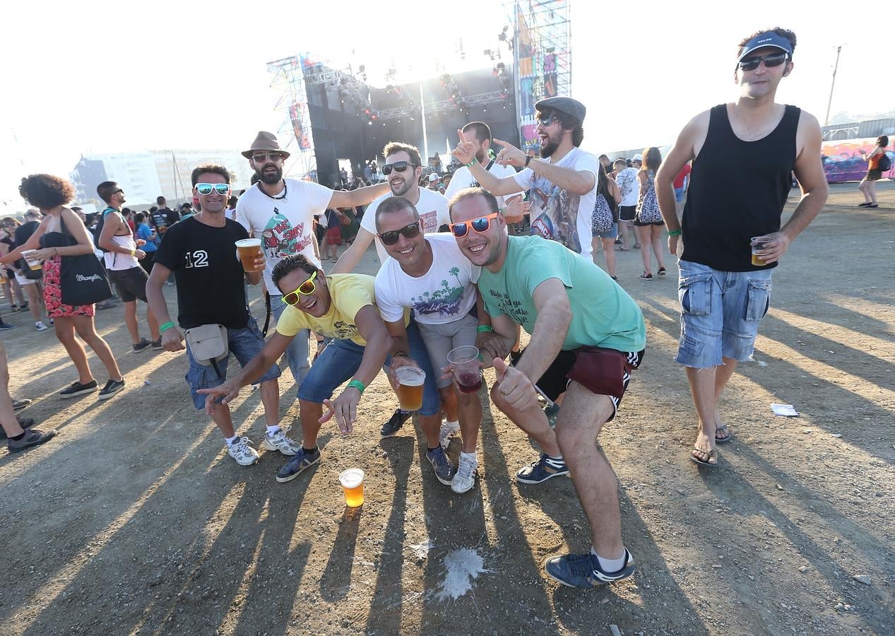 Dándolo todo en Torre del Mar