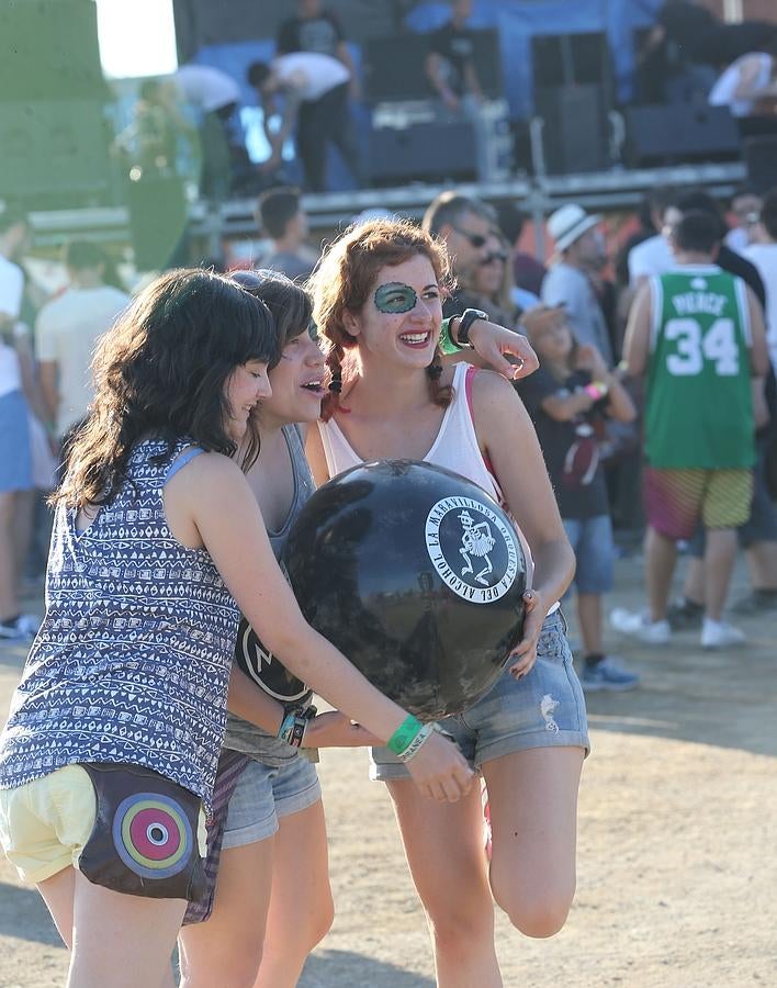 Dándolo todo en Torre del Mar