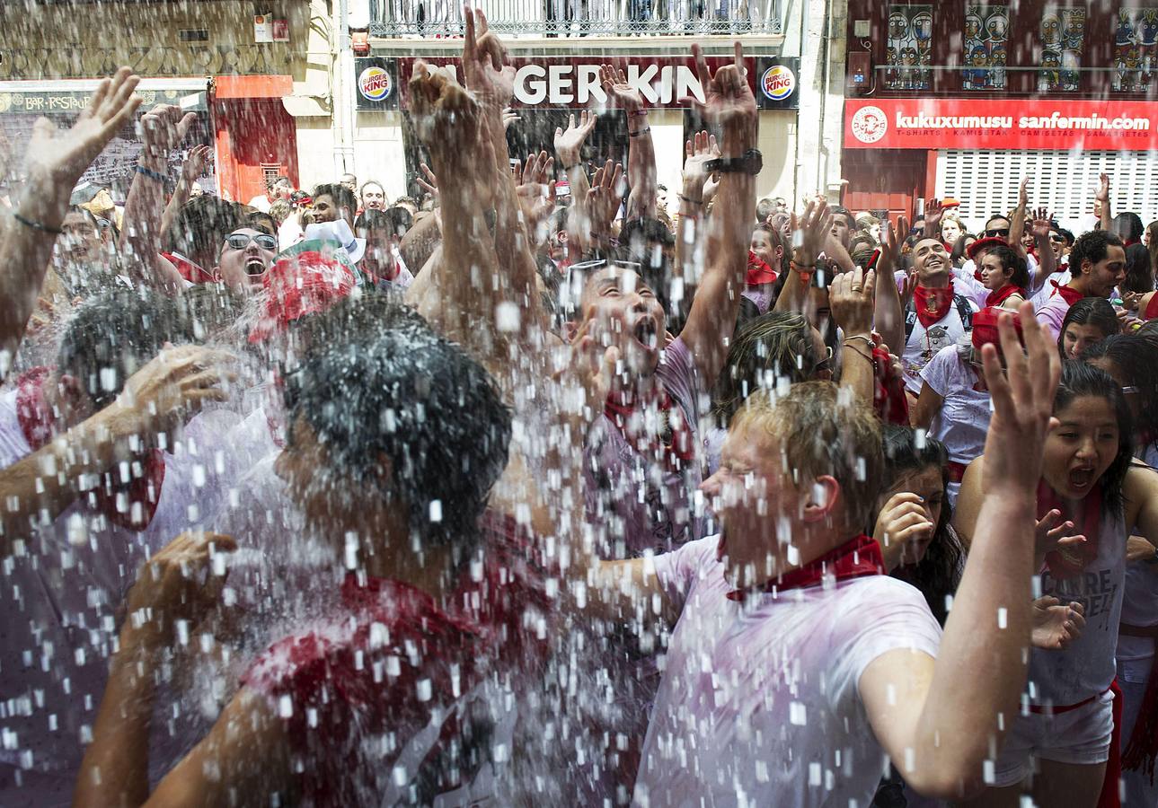 Así se viven los Sanfermines