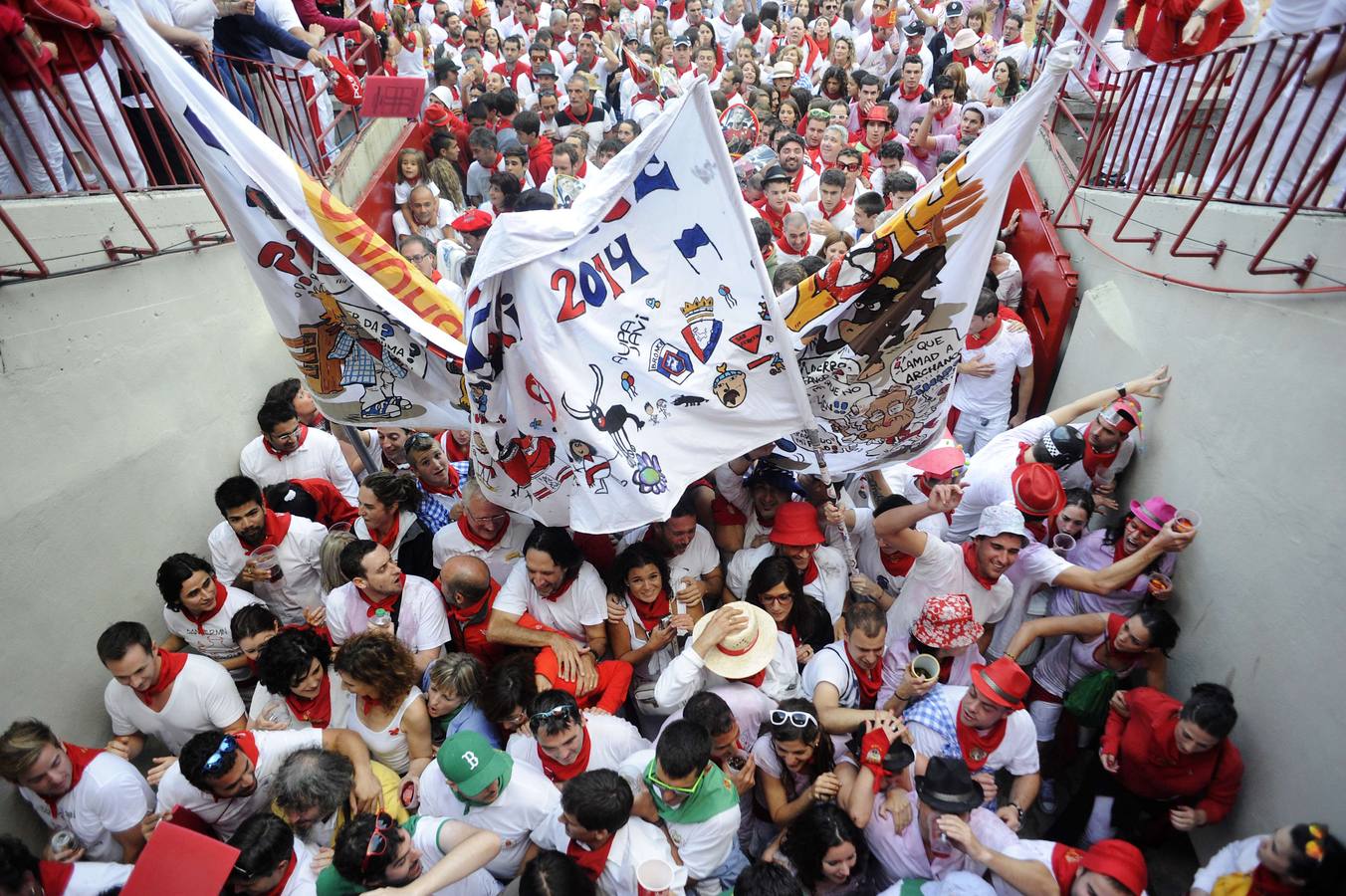 Así se viven los Sanfermines