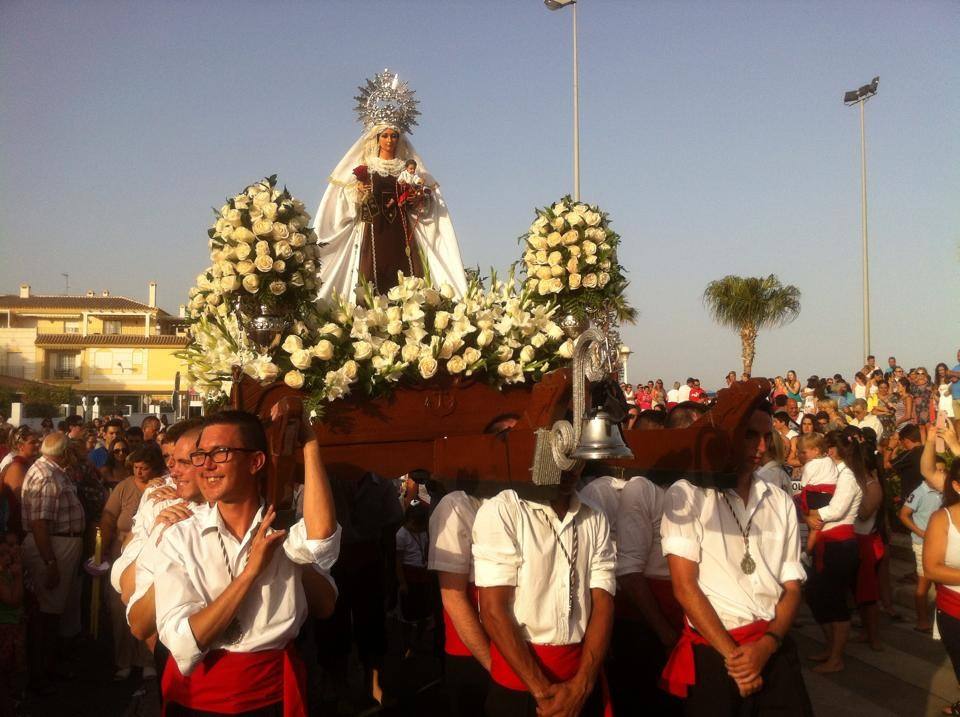 Fotos de la festividad del Carmen en Nerja, Caleta de Vélez y Rincón de la Victoria