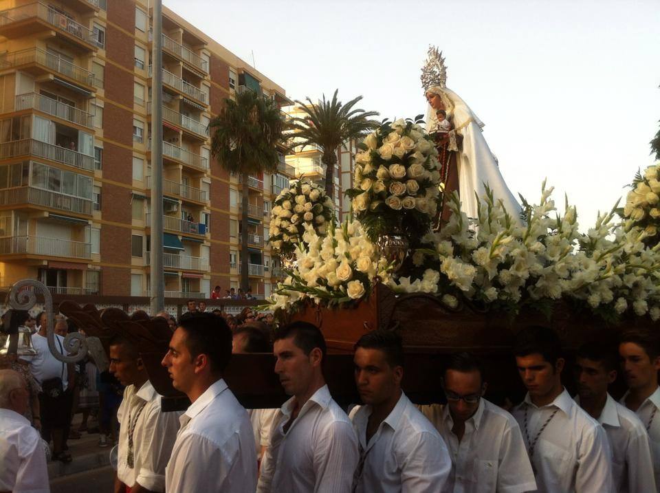 Fotos de la festividad del Carmen en Nerja, Caleta de Vélez y Rincón de la Victoria