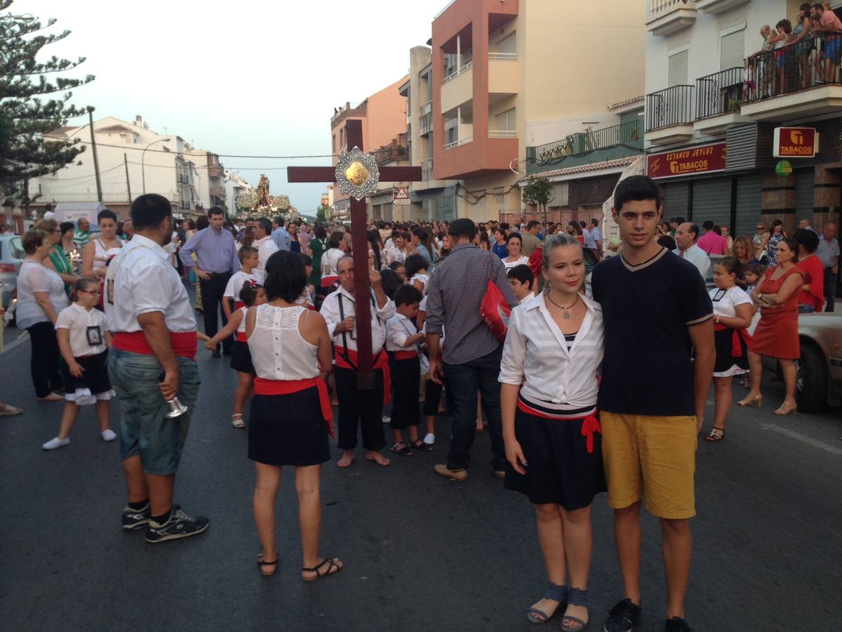 Fotos de la festividad del Carmen en Nerja, Caleta de Vélez y Rincón de la Victoria