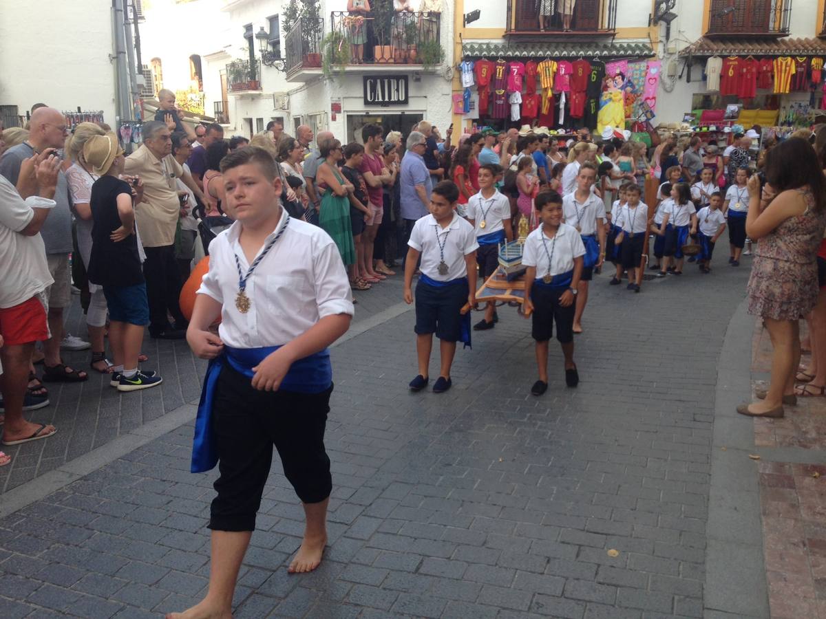 Fotos de la festividad del Carmen en Nerja, Caleta de Vélez y Rincón de la Victoria