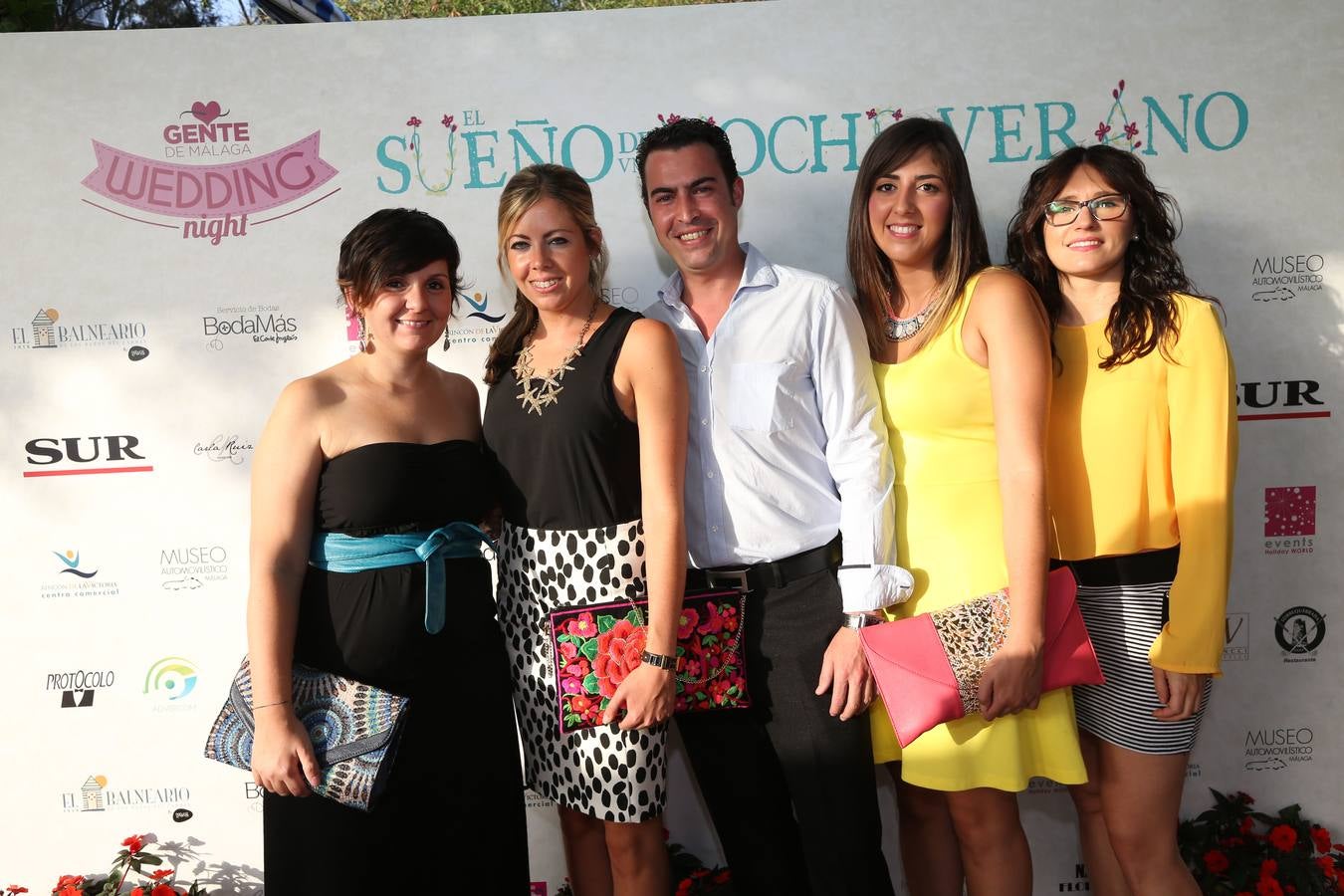 Asistentes a las II Gente de Málaga Wedding Night