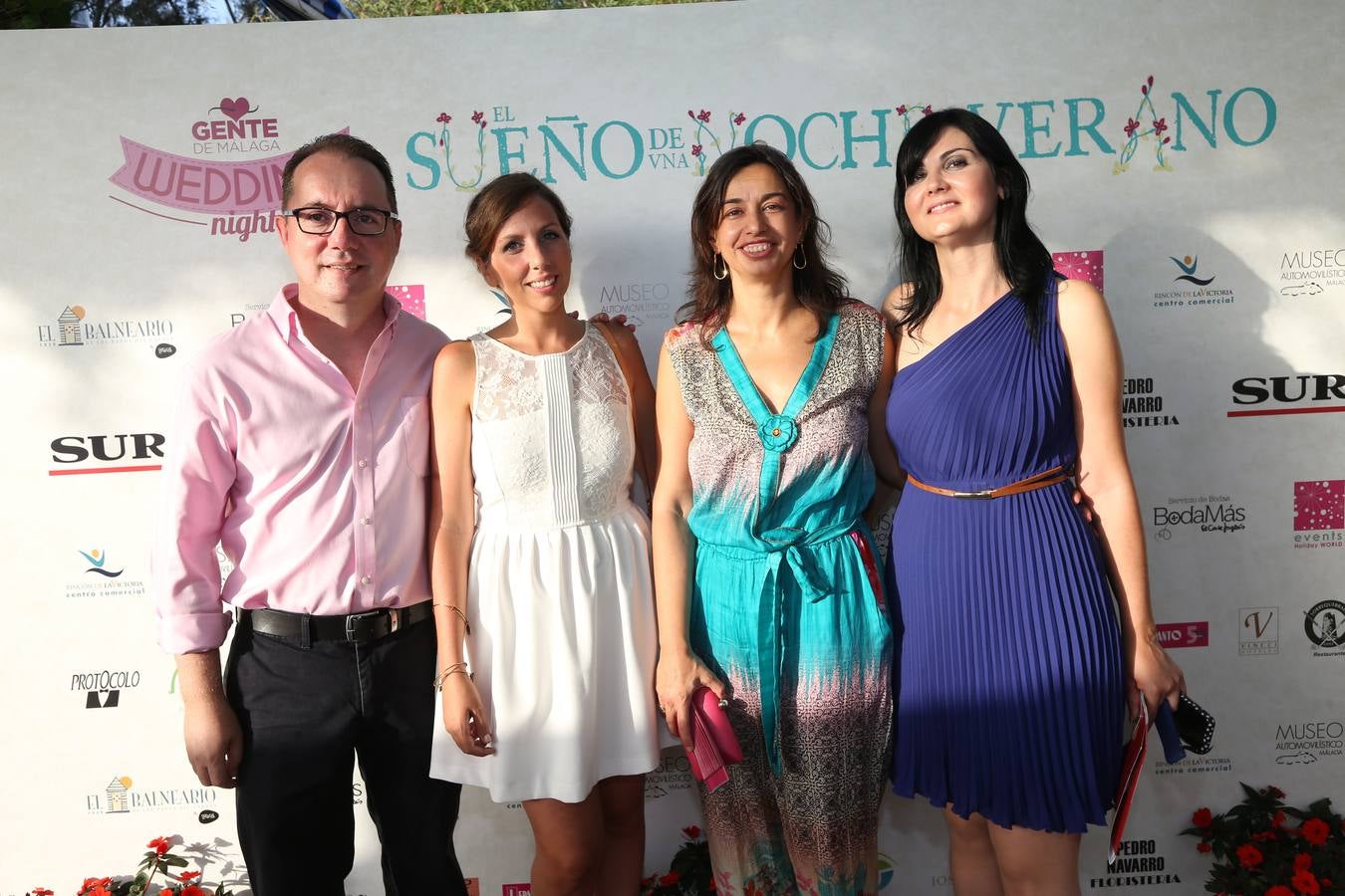 Asistentes a las II Gente de Málaga Wedding Night