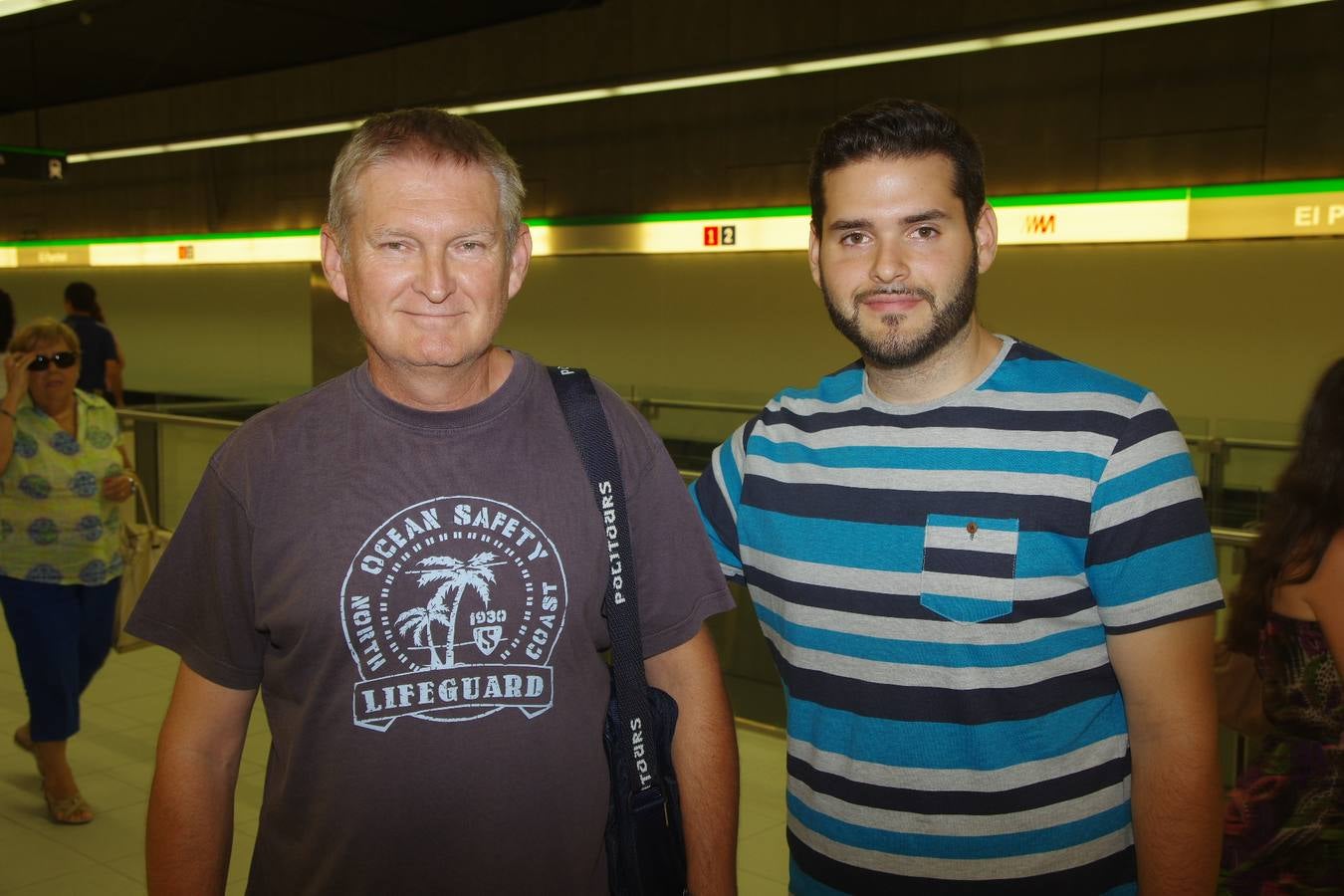 30 de julio de 2014: Yo estuve en la inauguración del metro de Málaga (II)