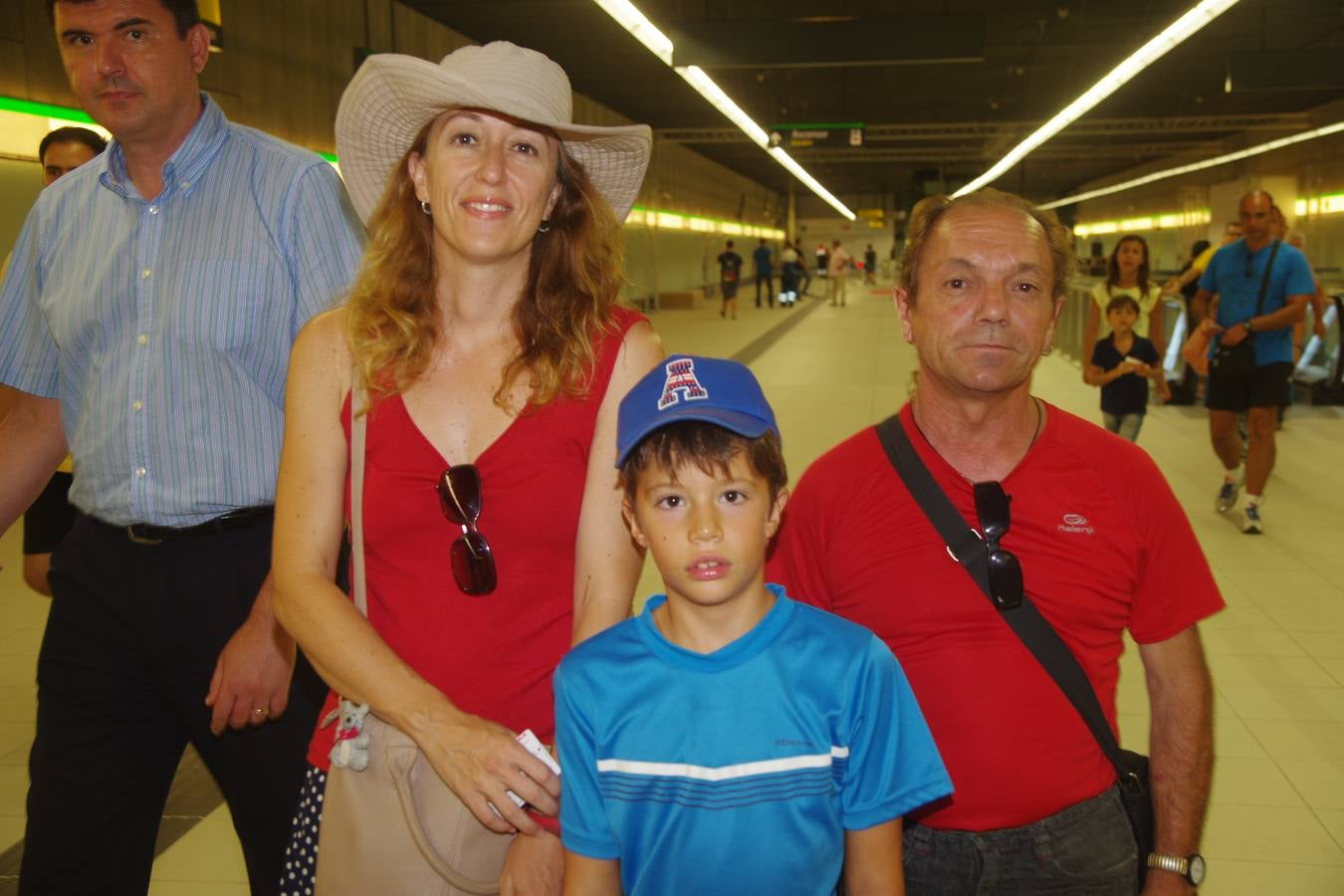 30 de julio de 2014: yo estuve en la inauguración del metro de Málaga (VI)