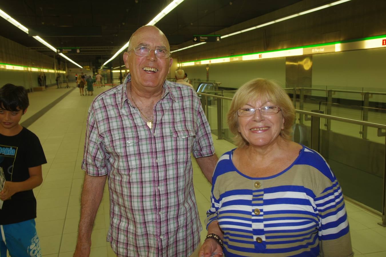 30 de julio de 2014: yo estuve en la inauguración del metro de Málaga (VI)