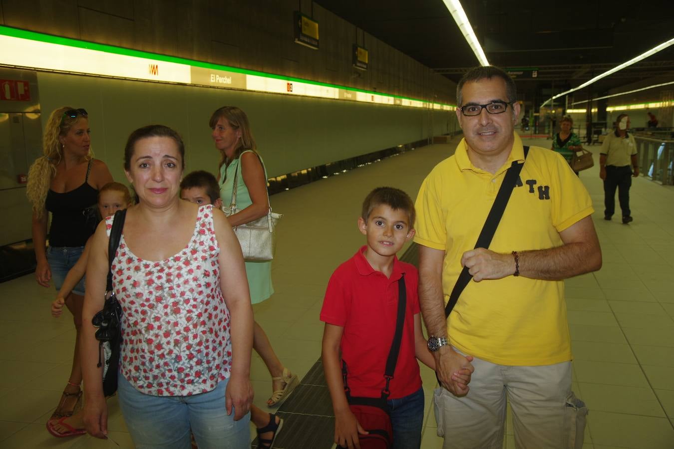 30 de julio de 2014: yo estuve en la inauguración del metro de Málaga (VI)