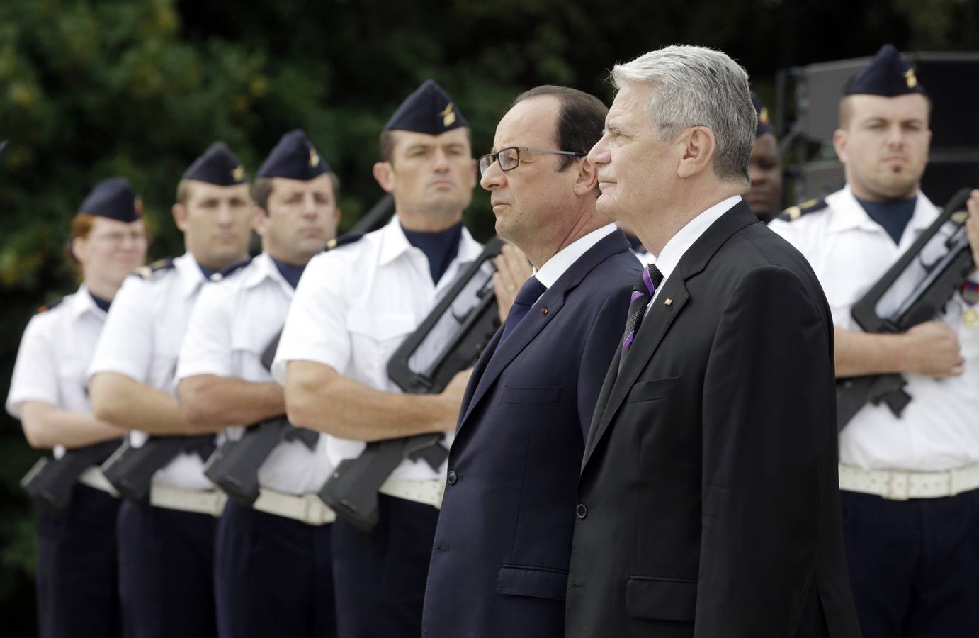 Francia y Holanda celebran el centenario de la Primera Guerra Mundial