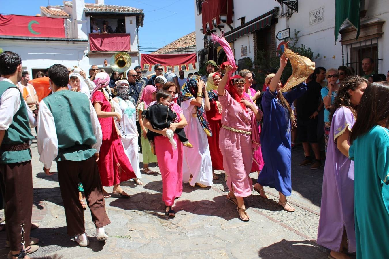 Benalauría celebra su fiesta de Moros y Cristianos