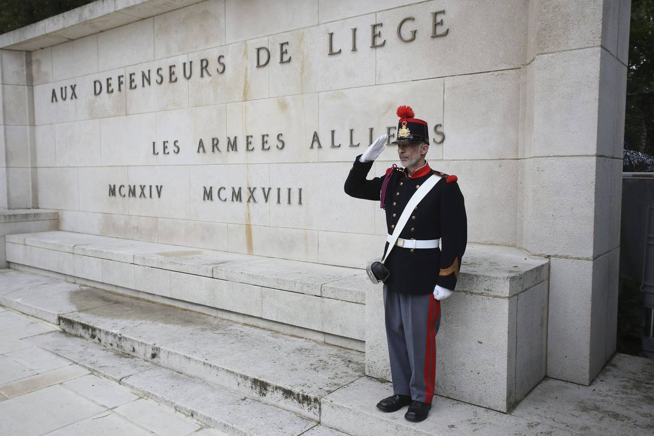 Actos por el centenario de la I Guerra Mundial en Bélgica