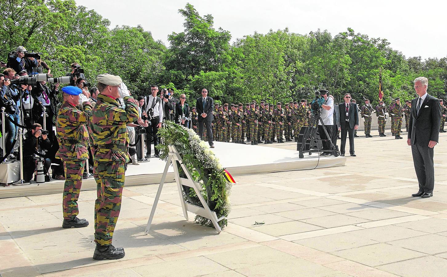 Actos por el centenario de la I Guerra Mundial en Bélgica