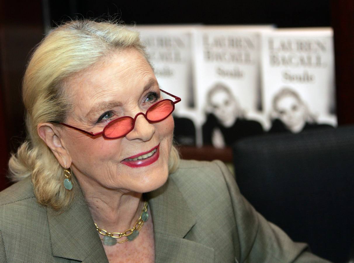 Así era Lauren Bacall, estrella de la edad de oro del cine de Hollywood