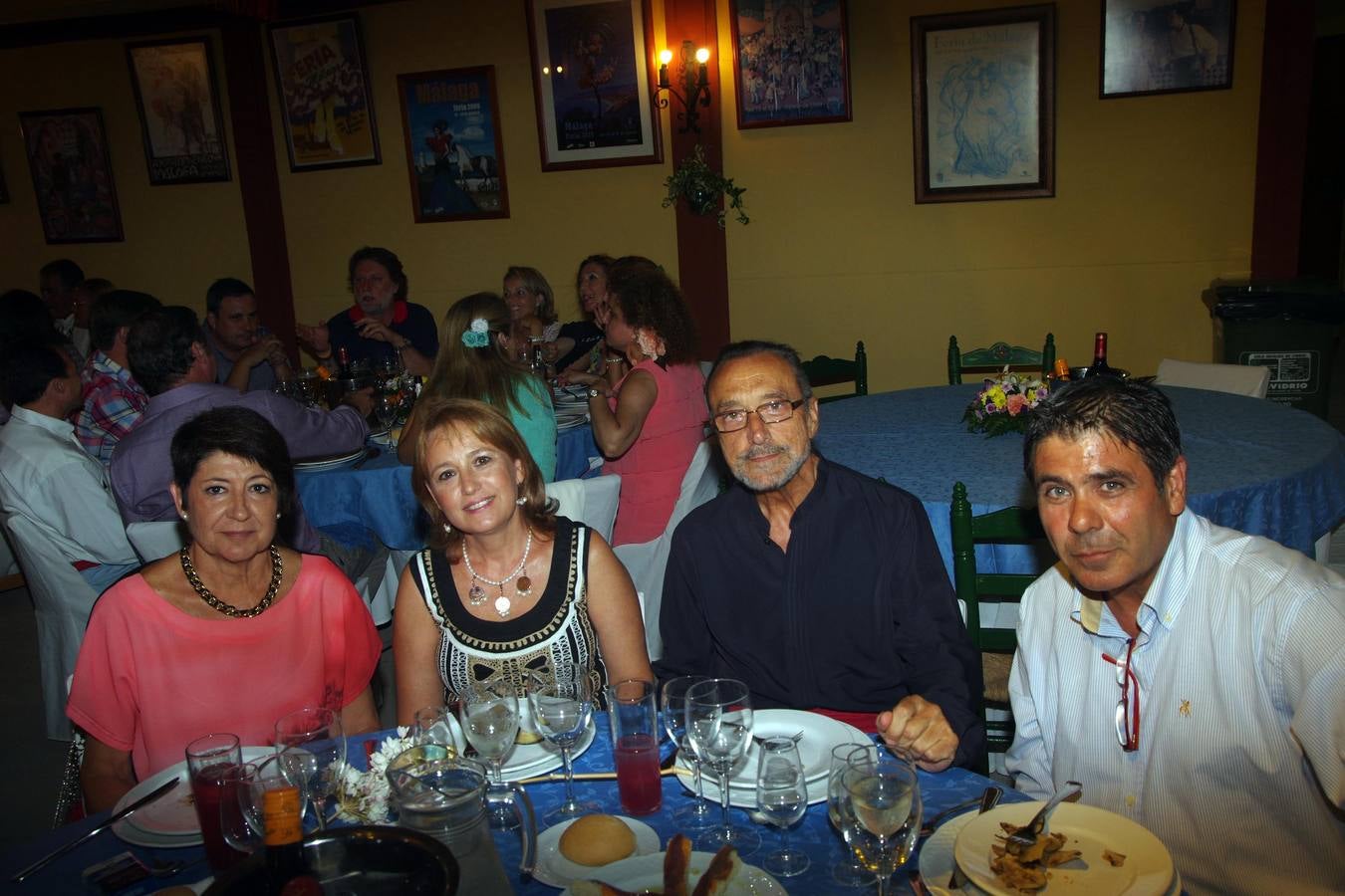 Rosa María Rastrollo, Ester Romero, Fernando García y Emilio Portolés.