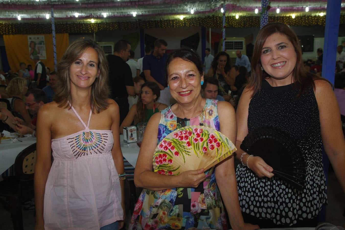 María del Mar Aguilar, Ana Teresa Ceballos y Virginia Farfán.