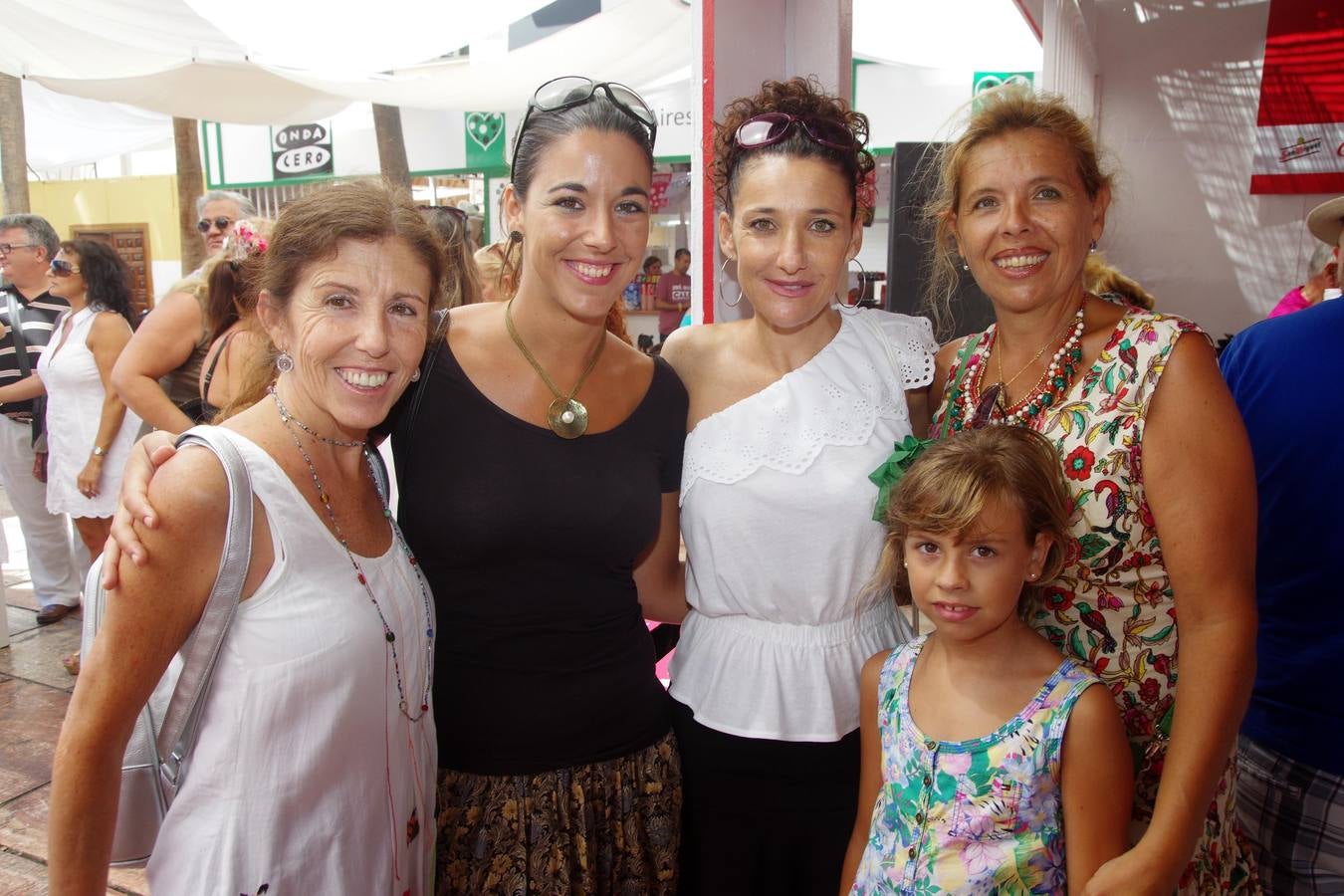 Amalia Segalerva, Violeta Torres, Noelia Ruiz, Carmen González y Carmen Beltrán.