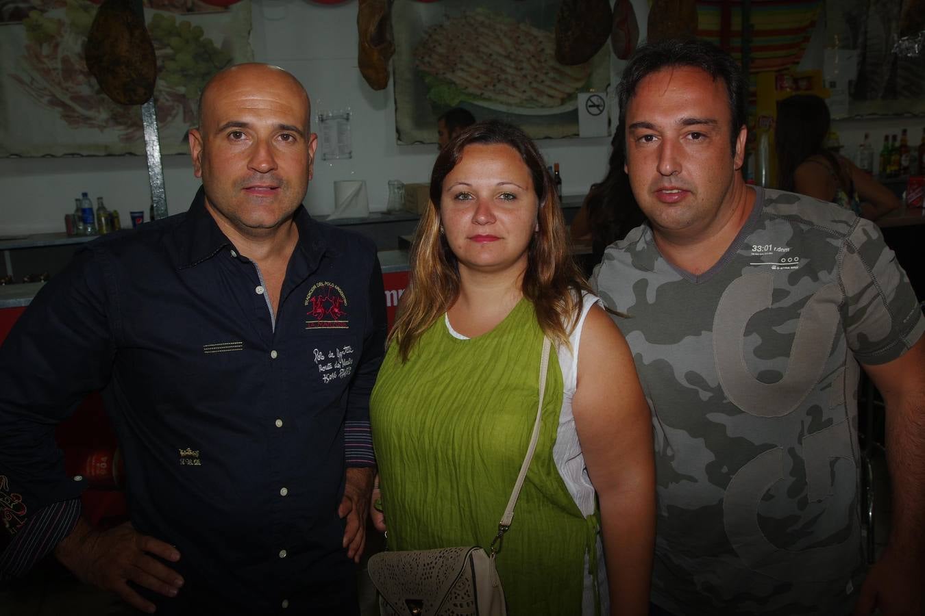 Israel Barajas, David Mena y Diana Martínez (Peña Miraflores).