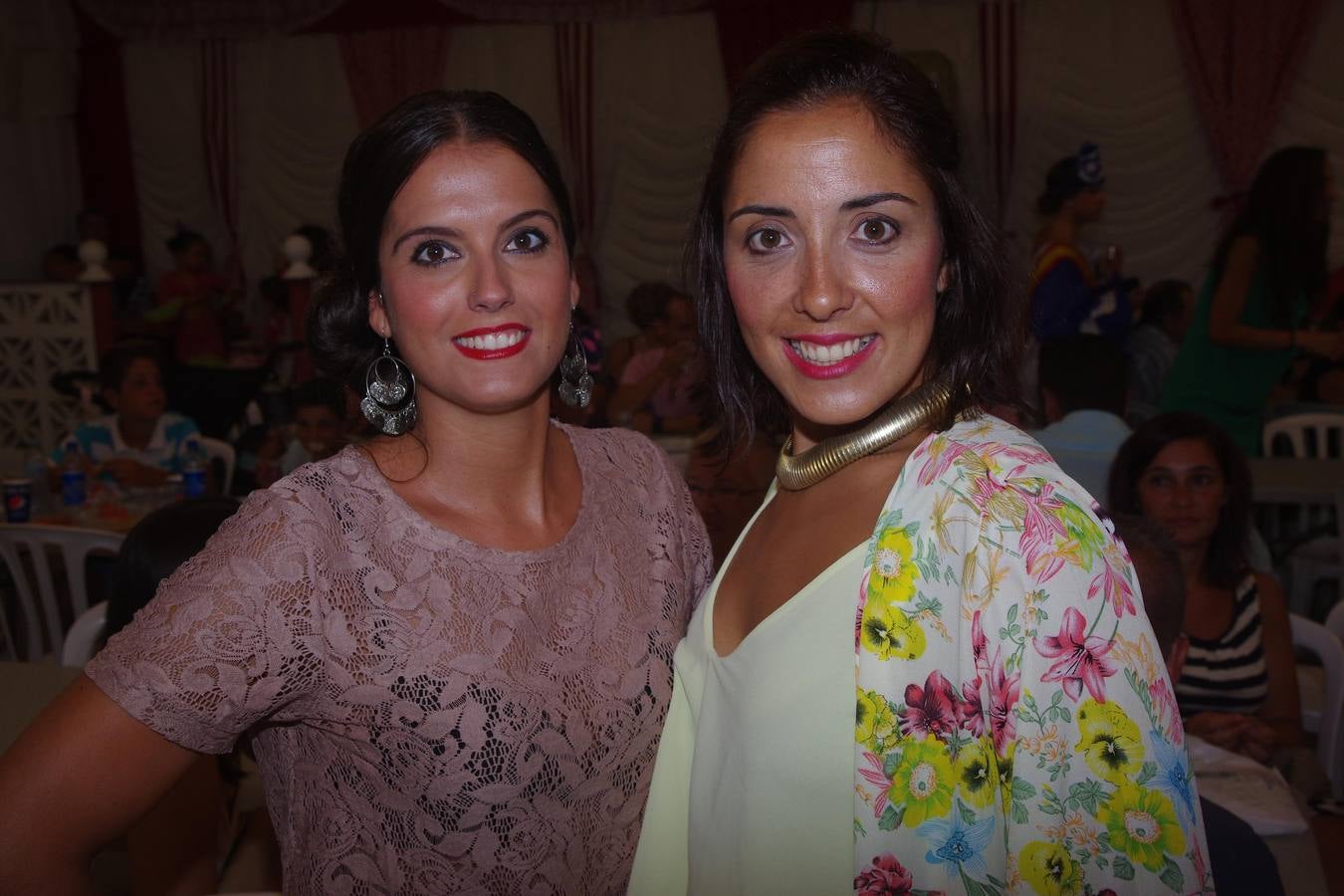 Rocío Maldonado y Rocío López (Peña Los Corazones).