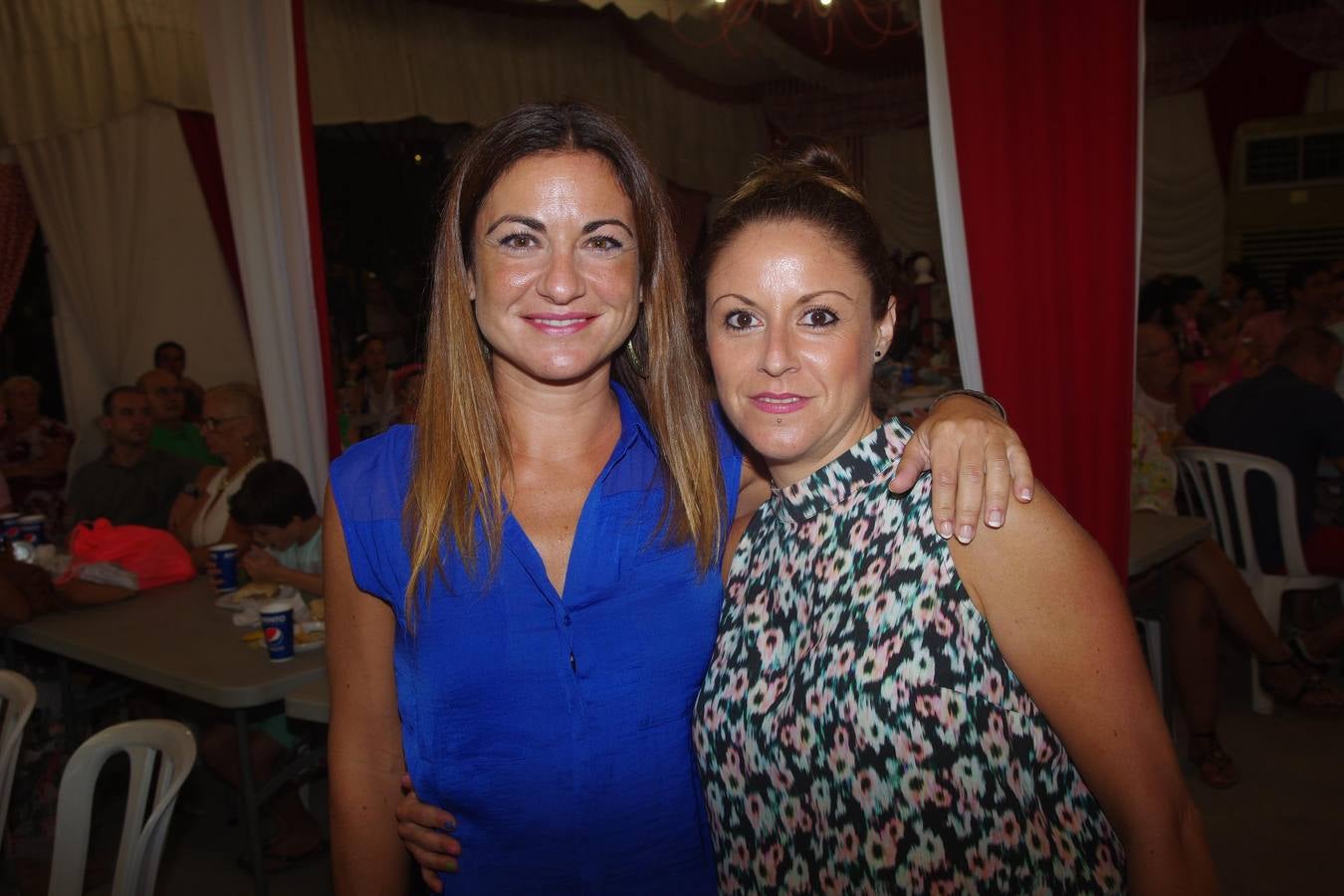 Rosa Reyes y Silvia Palacios (Peña Los Corazones).